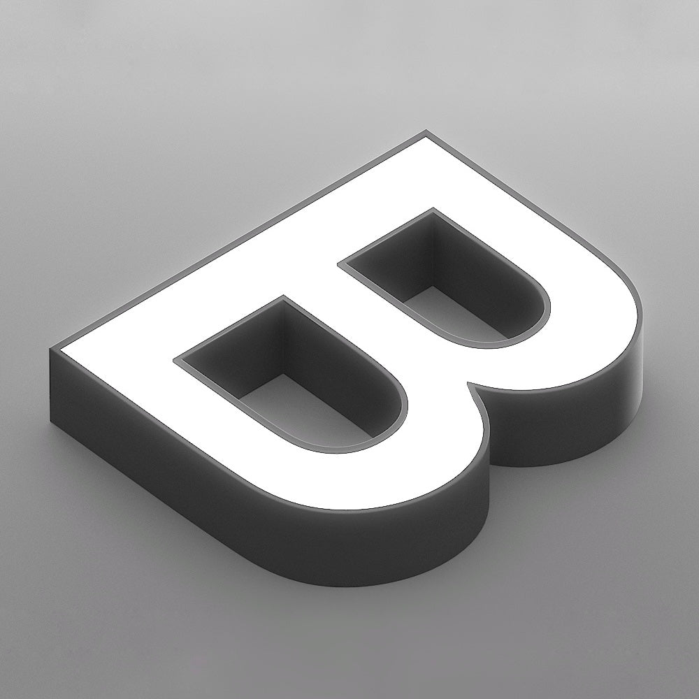 Front Lit Channel Letter with Border