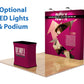 Straight Velcro Fabric Pop Up Display