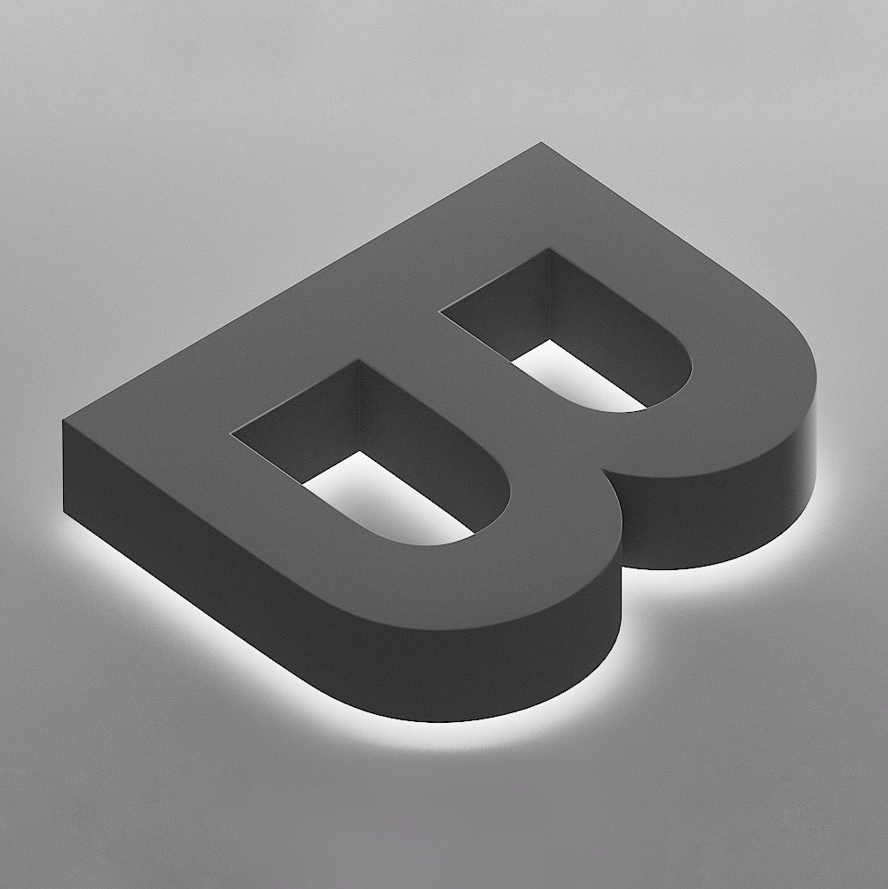 Front Lit Reverse Channel Letters Reverse Lit Channel Letter – Elephant Signage & Display, Int