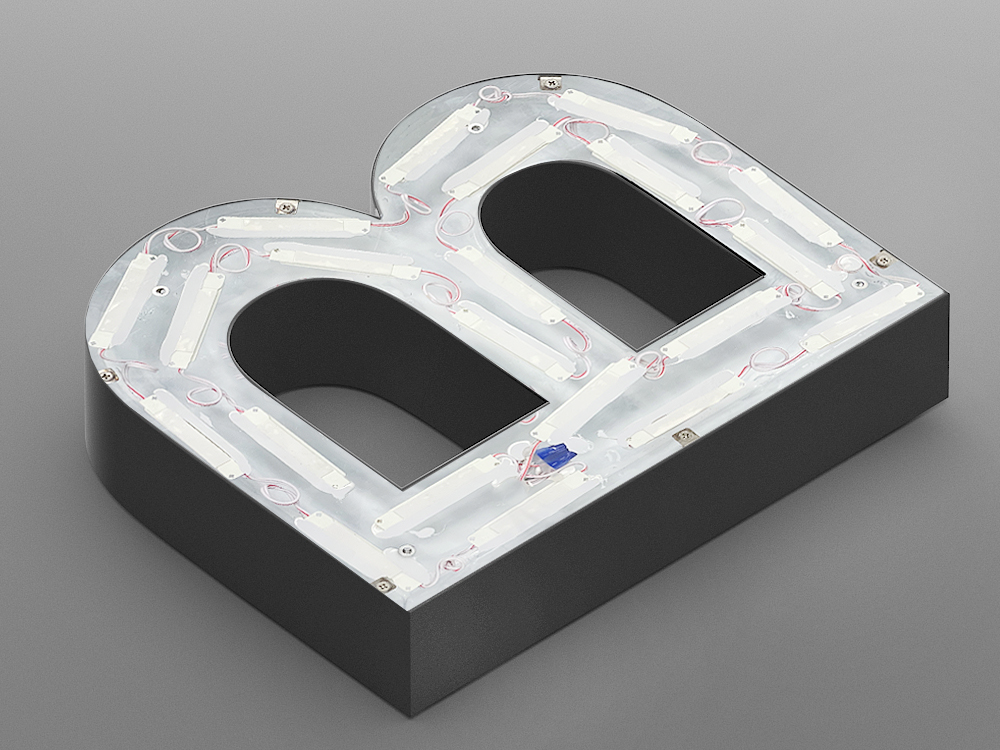 Front Lit Reverse Channel Letters Reverse Lit Channel Letter – Elephant Signage & Display, Int